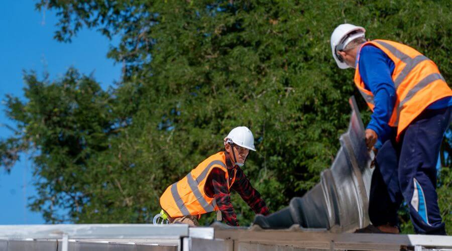 Professional new roof installation services in West Des Moines, IA
